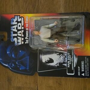 Vintage Star Wars Power Of The Force Han Solo In Carbonite 1996